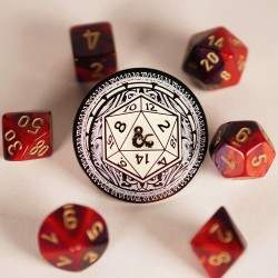 Dungeons & Dragons Pins Blind Box Mystery Mystery D20 Pins Assortment (10)