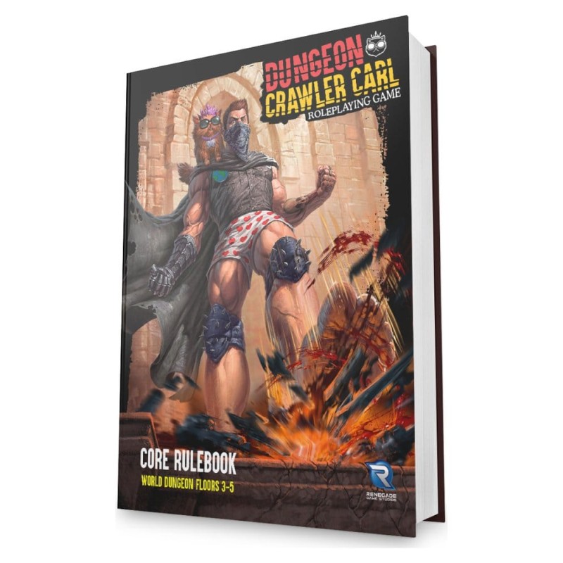 Dungeon Crawler Carl RPG Livre de Règles *ANGLAIS*
