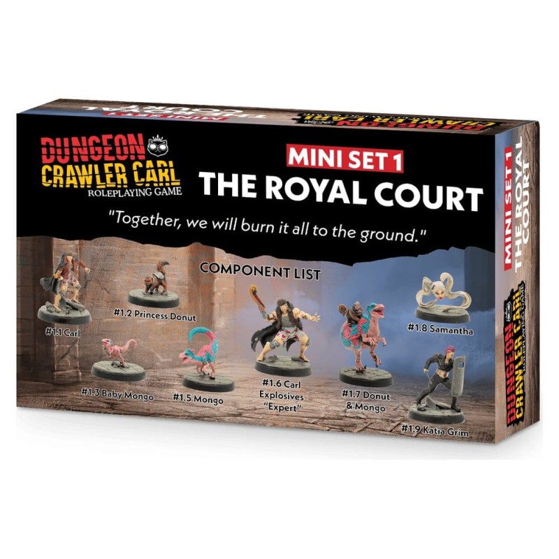 Dungeon Crawler Carl Set de Miniatures 1 The Royal Court
