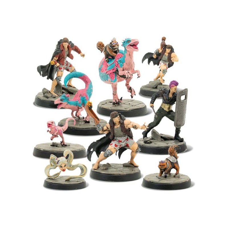 Dungeon Crawler Carl Miniatures Set 1 The Royal Court