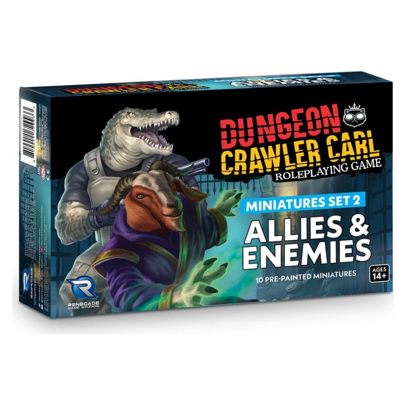 Dungeon Crawler Carl Set de Miniatures 2 Enemies & Allies