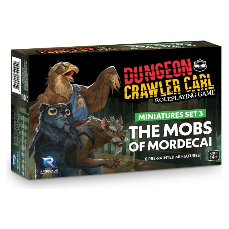 Dungeon Crawler Carl Set de Miniatures 3 Mobs of Mordecai