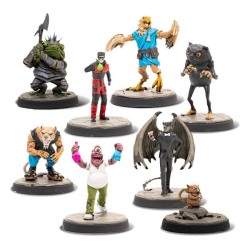 Dungeon Crawler Carl Set de Miniatures 3 Mobs of Mordecai
