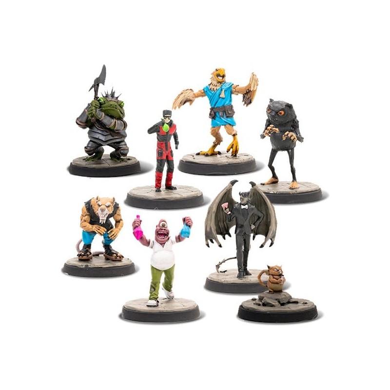 Dungeon Crawler Carl Set de Miniatures 3 Mobs of Mordecai
