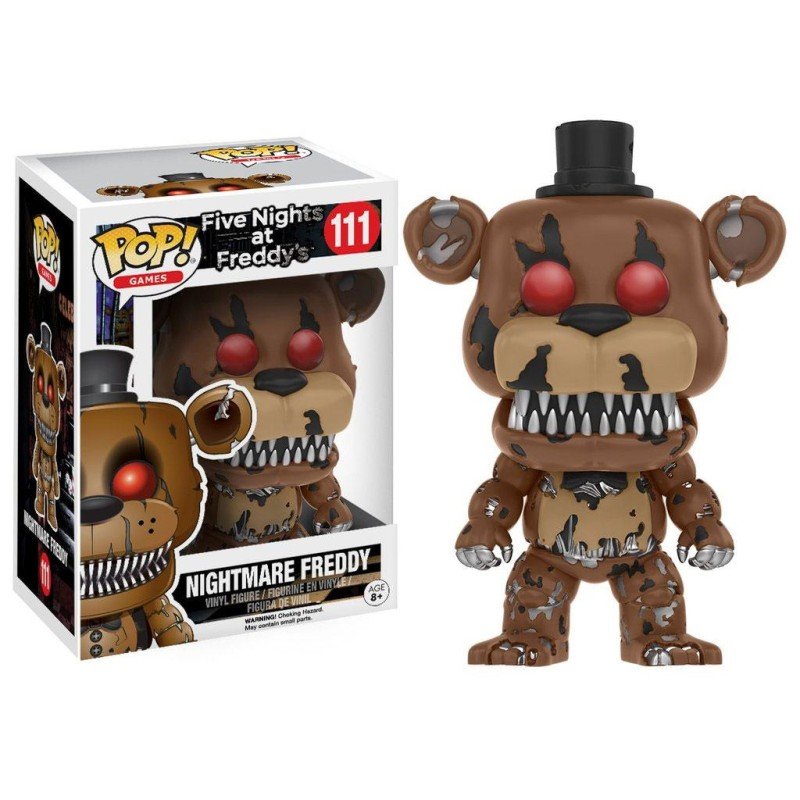 Vijf nachten bij Freddy's Figure Funko POP! Films Vinyl Nightmare Freddy 9 cm | 889698110648