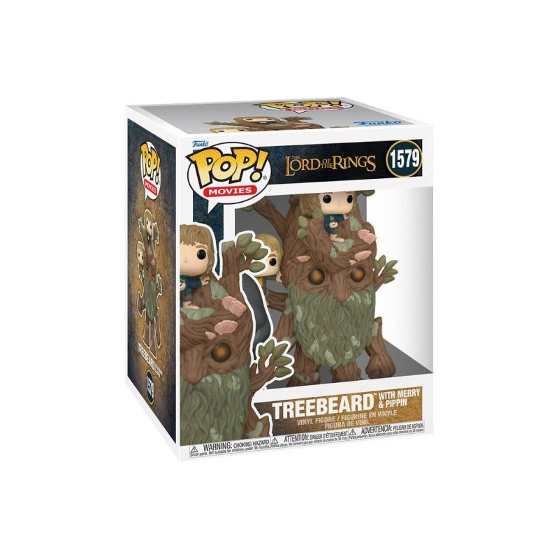 The Lord of the Rings Figure Funko POP! Movies Vinyl Treebeard with Mary & Pip 15 cm | 889698808347