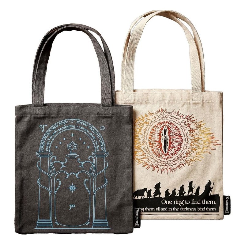 Le Seigneur des Anneaux pack 2 sacs shopping