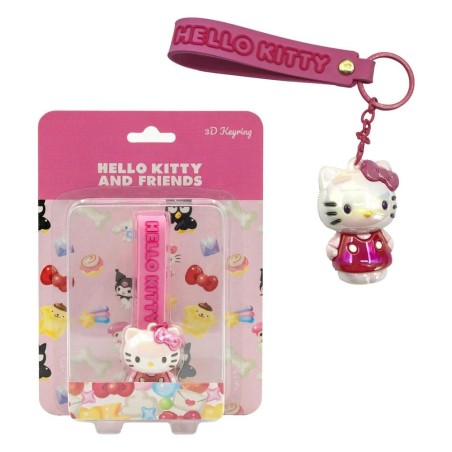 Sanrio porte-clés 3D Hello Kitty