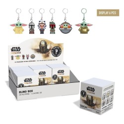 Star Wars blind box assortiment porte-clés The Mandalorian (6)