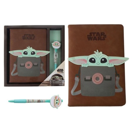 Star Wars The Mandalorian set papeterie Grogu