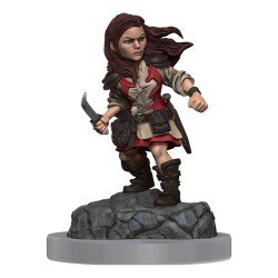 WizKids - D&D Nolzur's Marvelous - Miniature to Paint - Halfling Rogue Female | 634482904039