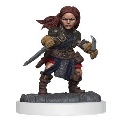 WizKids - D&D Nolzur's Marvelous - Miniature à peindre - Halfling Rogue Female | 634482904039