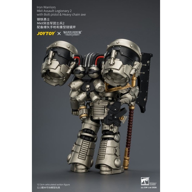 Warhammer The Horus Heresy figurine Iron Warriors MkII Assault Legionary 2 12 cm