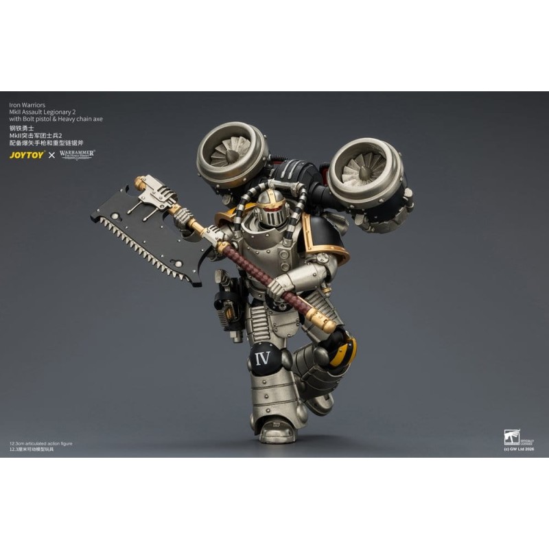 Warhammer The Horus Heresy figurine Iron Warriors MkII Assault Legionary 2 12 cm
