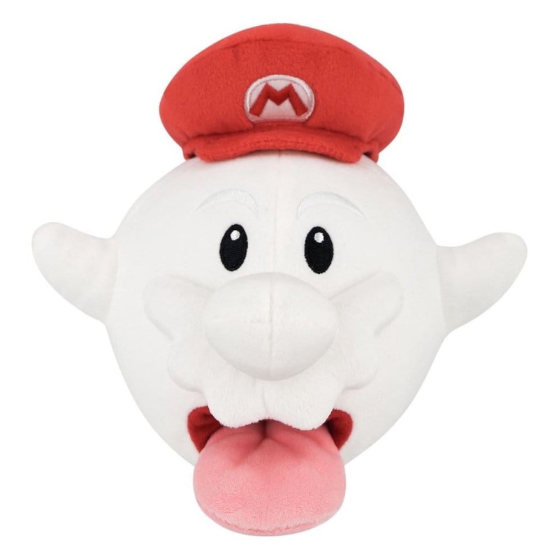 Super Mario Plush Figure Boo Mario 21 cm