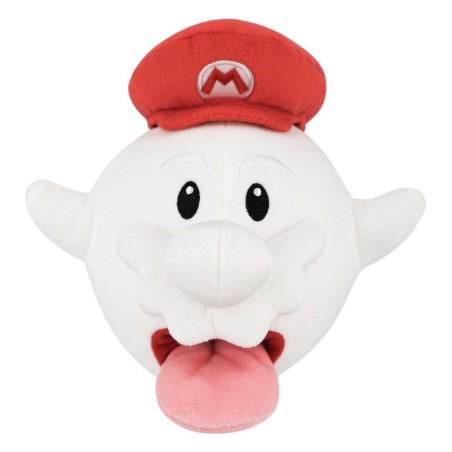 Super Mario peluche Boo Mario 21 cm