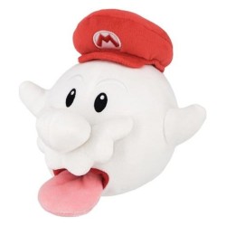 Super Mario Plush Figure Boo Mario 21 cm
