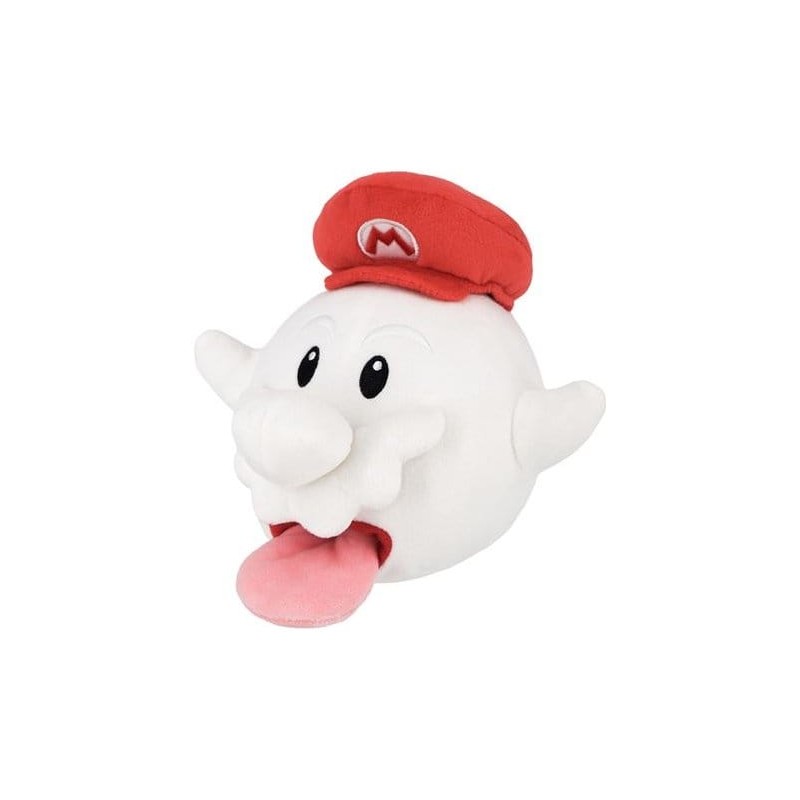 Super Mario peluche Boo Mario 21 cm