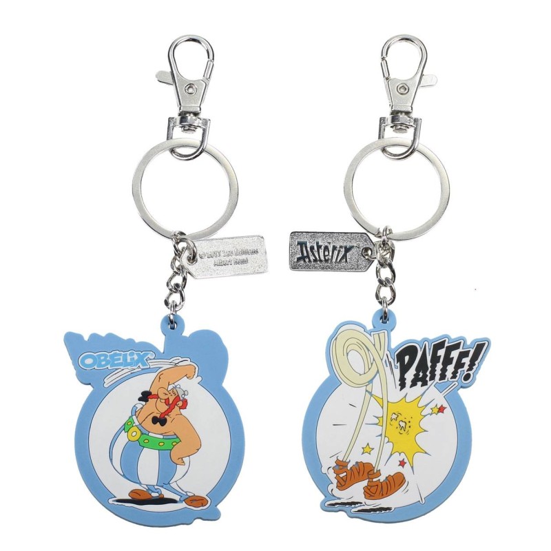 Astérix porte-clés caoutchouc Obelix 7 cm