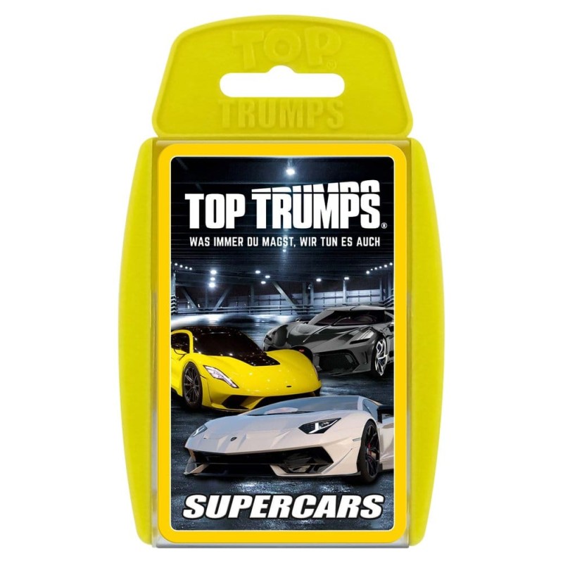 Super Cars Card Game Top Trumps *German Version*