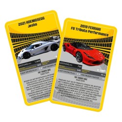 Super Cars jeu de cartes Top Trumps *ALLEMAND*