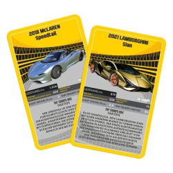 Super Cars Card Game Top Trumps *German Version*