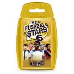 World Football Stars 6 jeu de cartes Top Trumps *ALLEMAND*