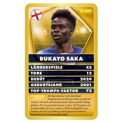 World Football Stars 6 Card Game Top Trumps *German Version*