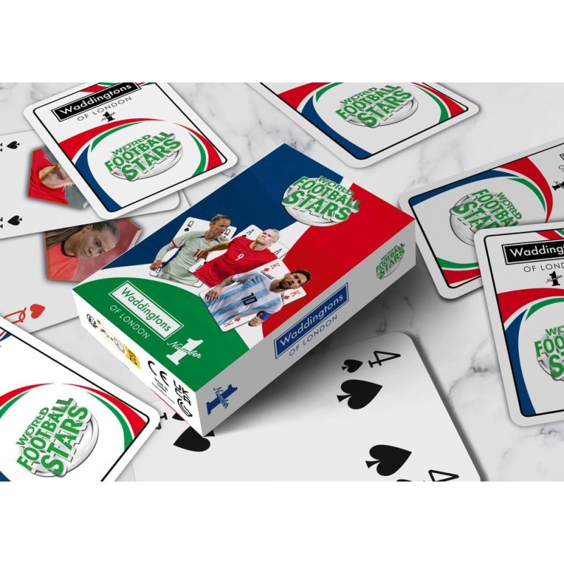 Étoiles Mondiales du Football No 1 cartes à jouer *ANGLAIS*