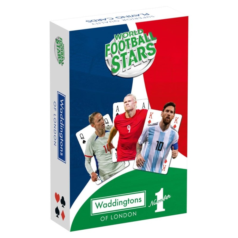 Étoiles Mondiales du Football No 1 cartes à jouer *ANGLAIS*