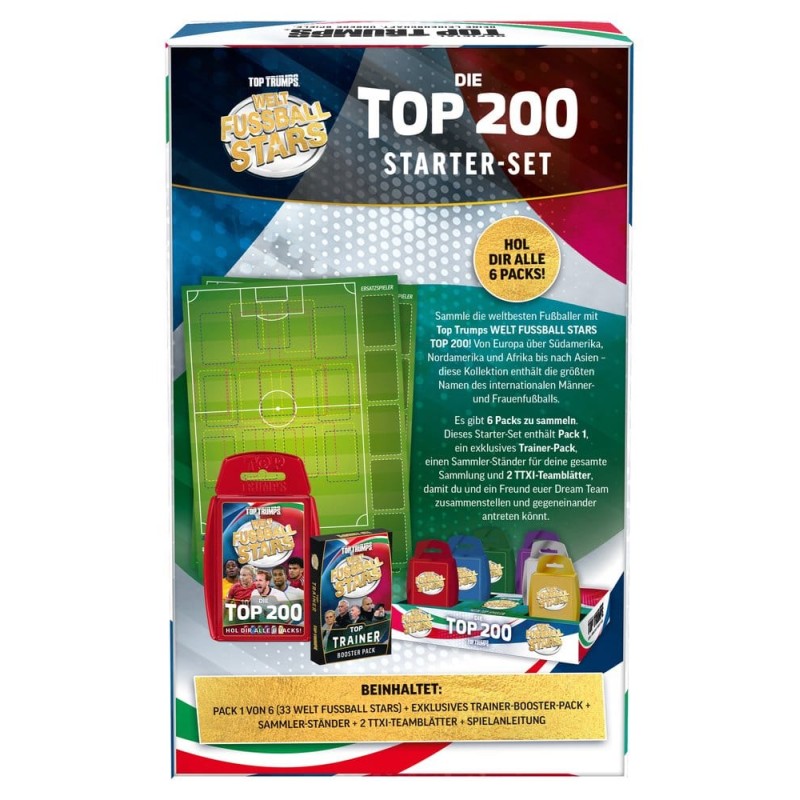 World Football Stars jeu de cartes 200 Starter Pack *ALLEMAND*