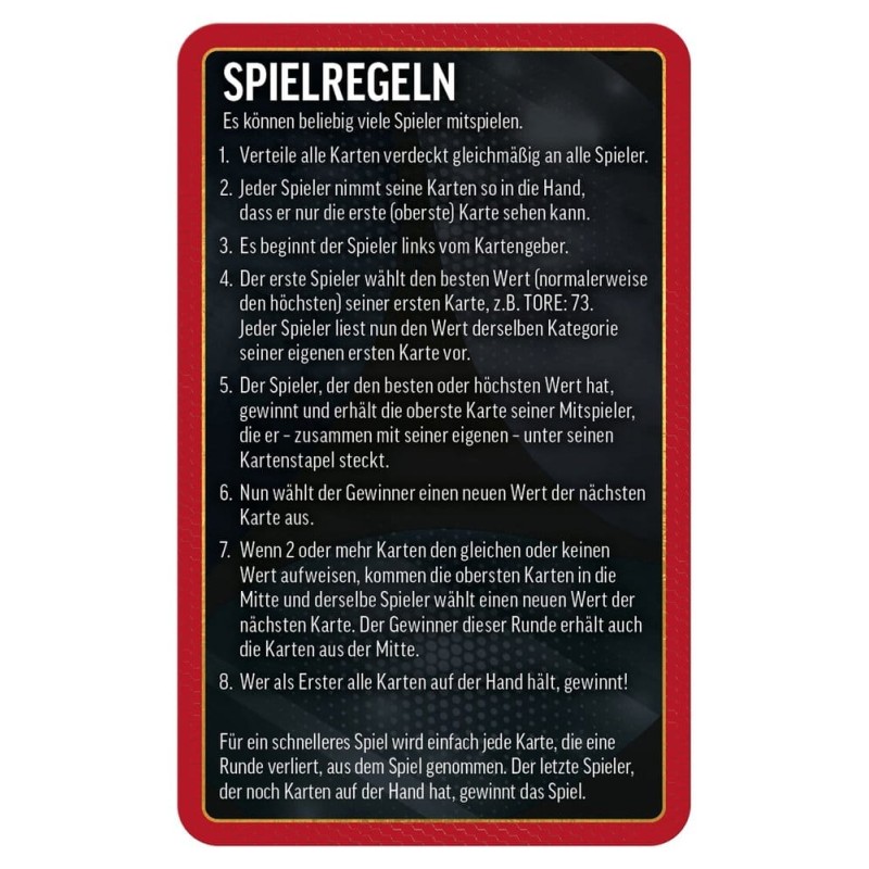 World Football Stars Card Game 200 Pack 1 *German Version*