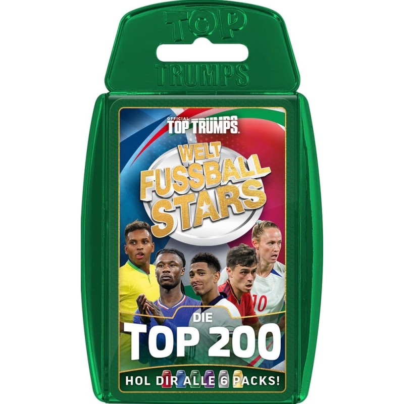 World Football Stars Card Game 200 Pack 3 *German Version*