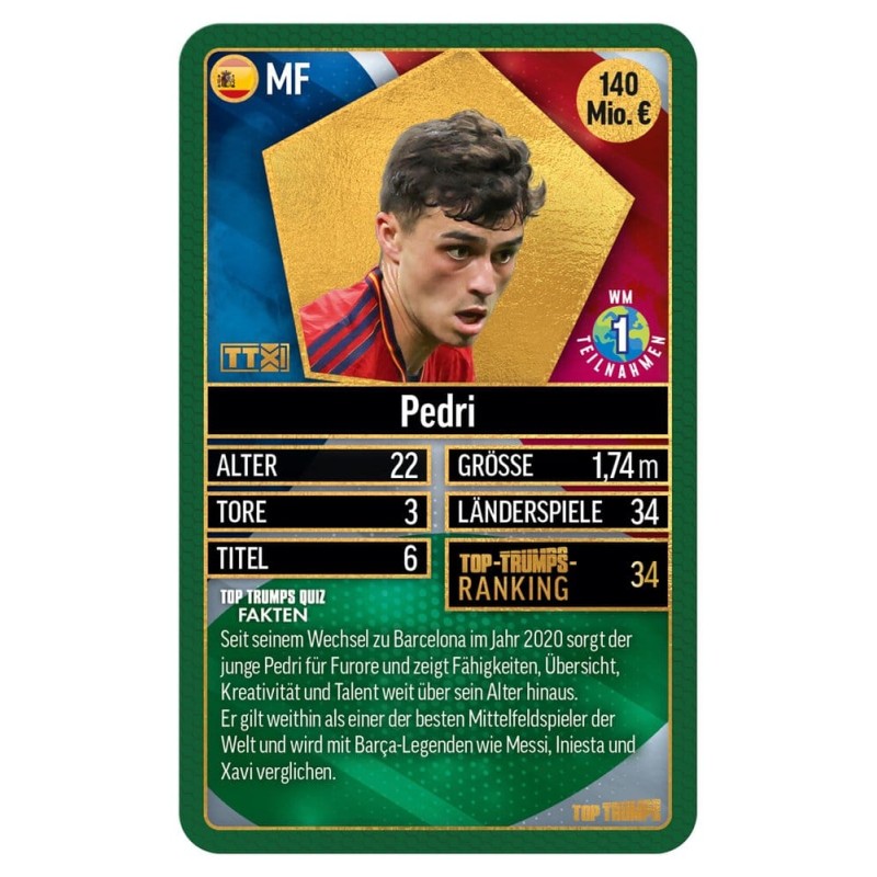 World Football Stars jeu de cartes 200 Pack 3 *ALLEMAND*