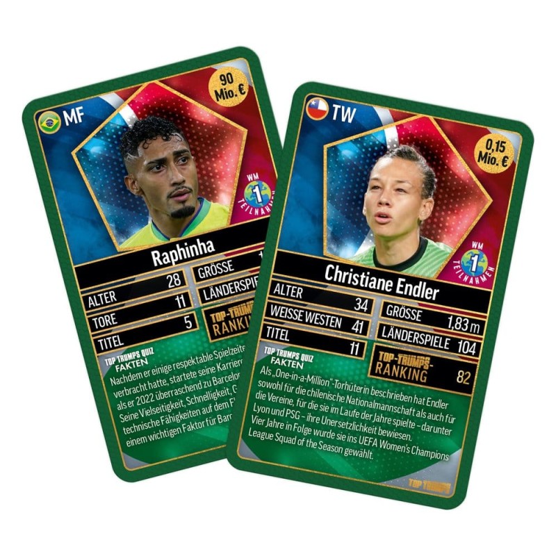 World Football Stars Card Game 200 Pack 3 *German Version*