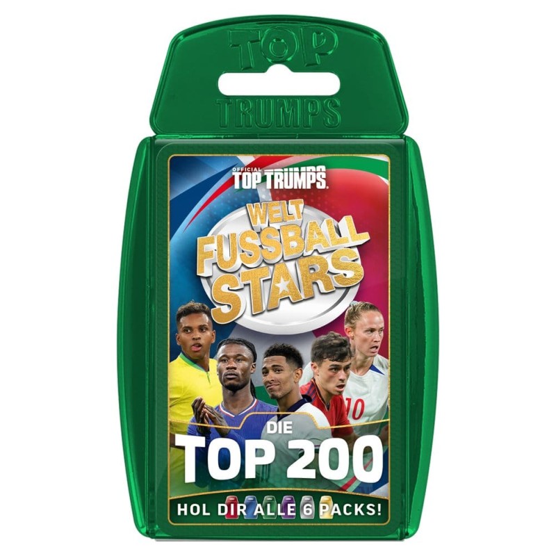 World Football Stars Card Game 200 Pack 3 *German Version*