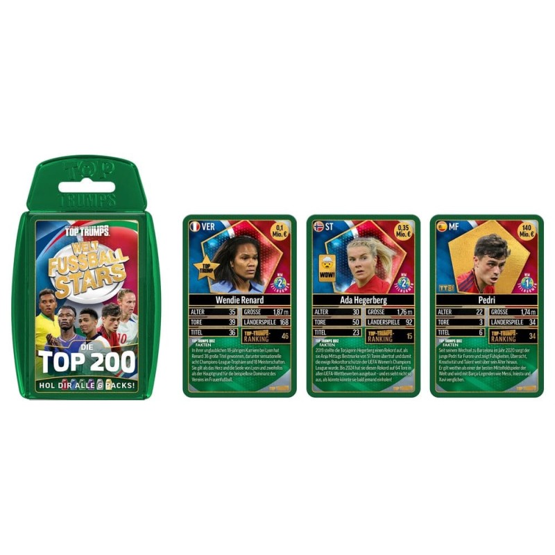 World Football Stars jeu de cartes 200 Pack 3 *ALLEMAND*