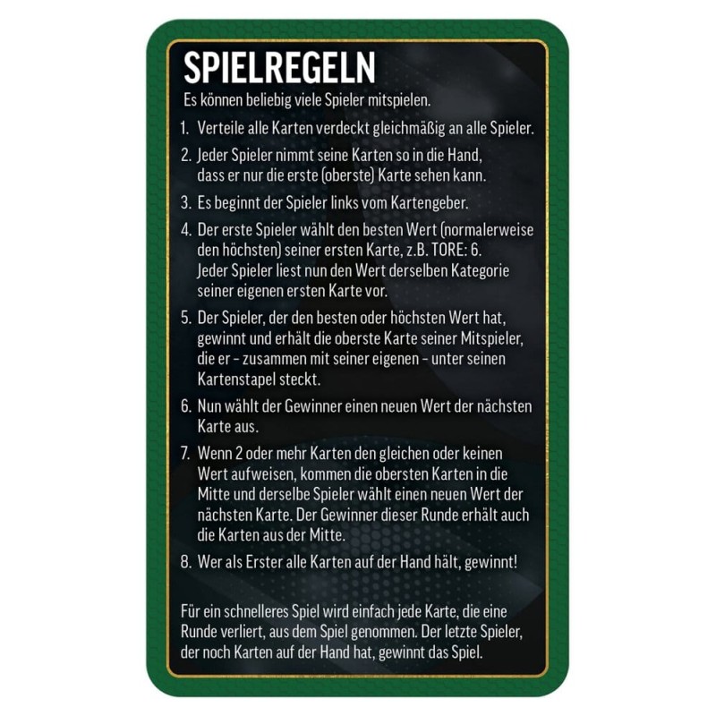 World Football Stars Card Game 200 Pack 3 *German Version*
