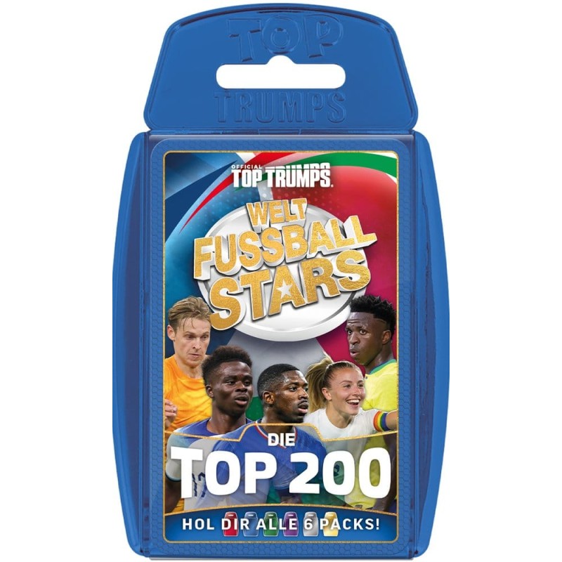 World Football Stars Card Game 200 Pack 2 *German Version*
