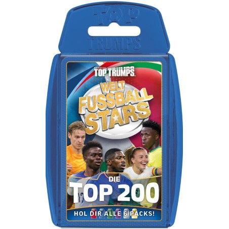 World Football Stars jeu de cartes 200 Pack 2 *ALLEMAND*