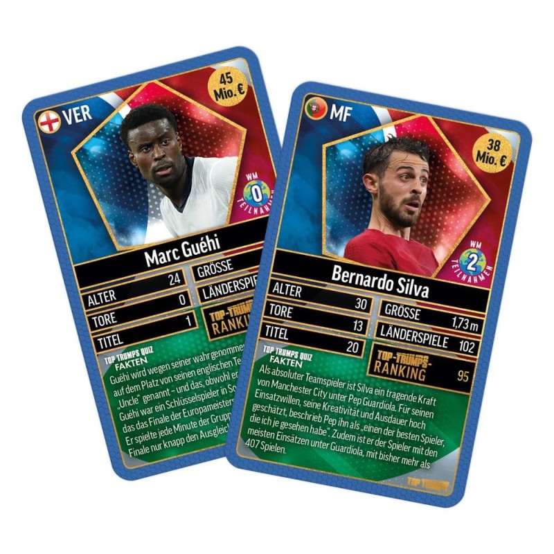 World Football Stars Card Game 200 Pack 2 *German Version*