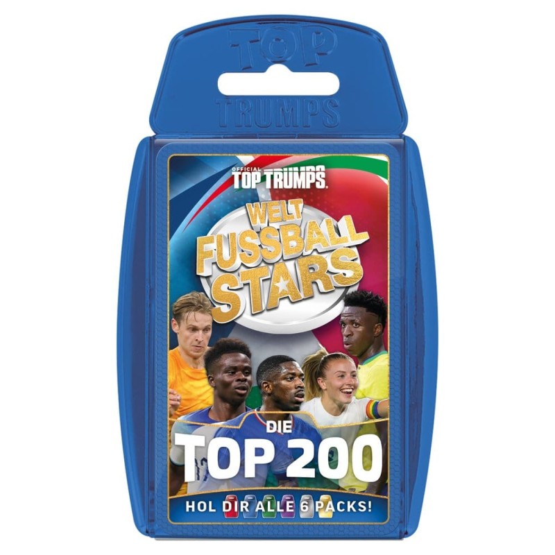 World Football Stars jeu de cartes 200 Pack 2 *ALLEMAND*