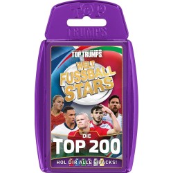 World Football Stars jeu de cartes 200 Pack 4 *ALLEMAND*