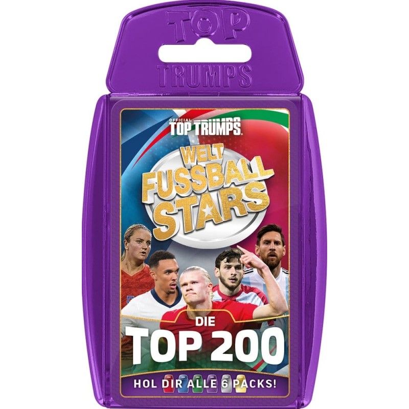 World Football Stars Card Game 200 Pack 4 *German Version*