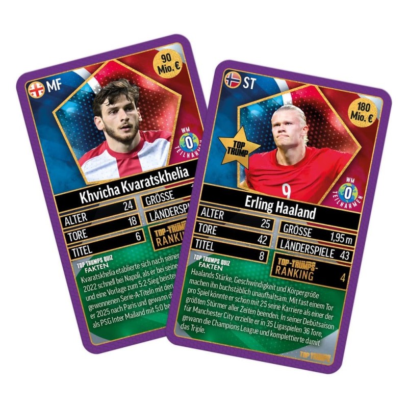 World Football Stars Card Game 200 Pack 4 *German Version*