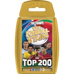 World Football Stars Card Game 200 Pack 6 *German Version*