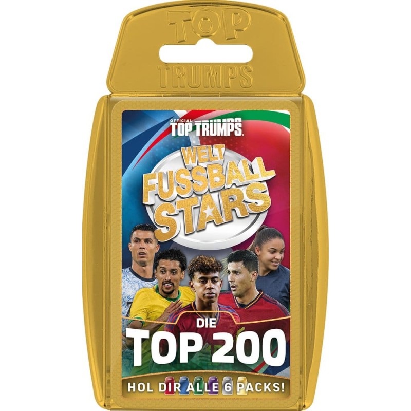 World Football Stars Card Game 200 Pack 6 *German Version*