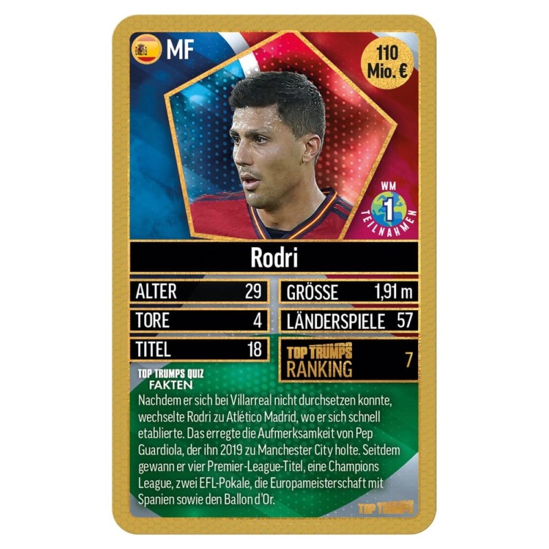 World Football Stars jeu de cartes 200 Pack 6 *ALLEMAND*