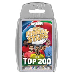 World Football Stars jeu de cartes 200 Pack 5 *ALLEMAND*