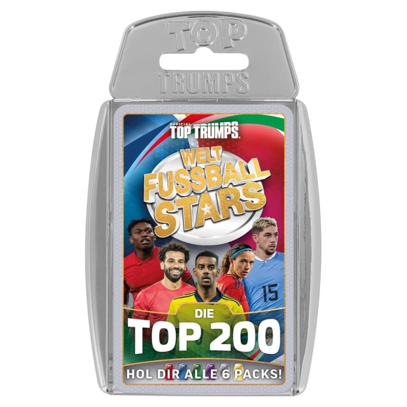 World Football Stars jeu de cartes 200 Pack 5 *ALLEMAND*